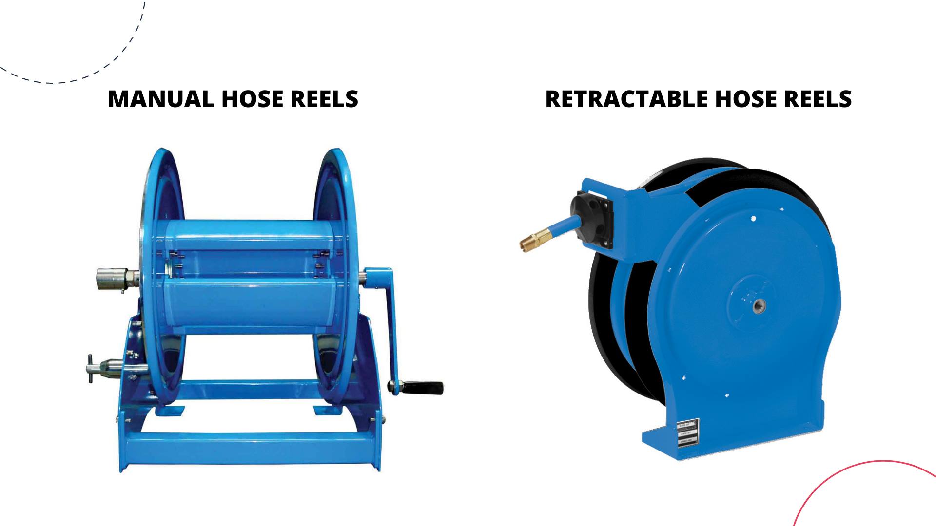 Recoila Hose and Cord Reels - Retractable and Manual Hose Reels